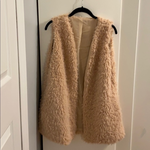 Jackets & Blazers - FAUX FUR VEST